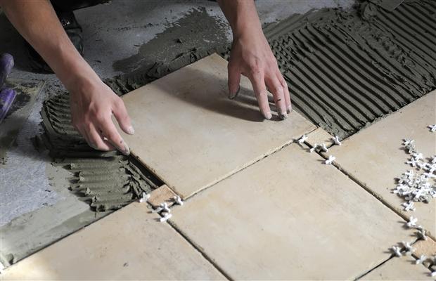 Porcelain Tiles Fixing